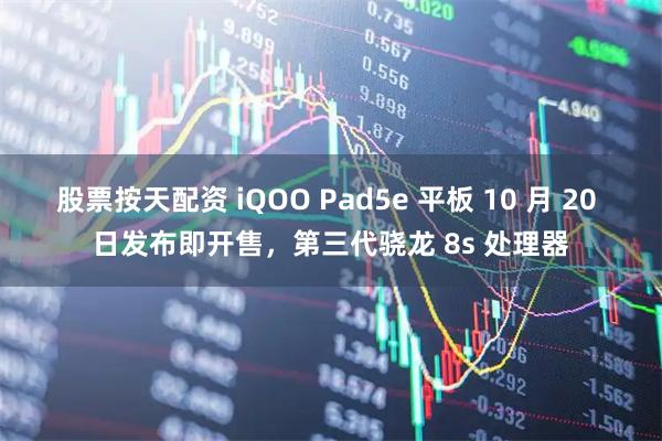 股票按天配资 iQOO Pad5e 平板 10 月 20 日发布即开售，第三代骁龙 8s 处理器